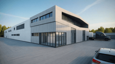 Alfa SMT headquarters — 2,000 m² facility near Timișoara International Airport